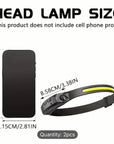 🔦 2x MACROCOSM Motion Sensor Headlamps