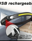 🔦 2x MACROCOSM Motion Sensor Headlamps