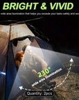 🔦 2x MACROCOSM Motion Sensor Headlamps