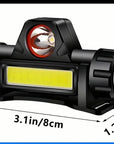 ๐ก Rechargeable LED Headlamp (Spotlight Beam)
