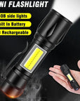 USB Rechargeable Mini Flashlight – Pocket-Sized Power, Big Performance