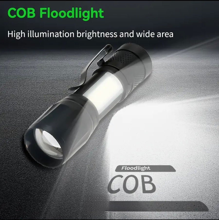 USB Rechargeable Mini Flashlight – Pocket-Sized Power, Big Performance