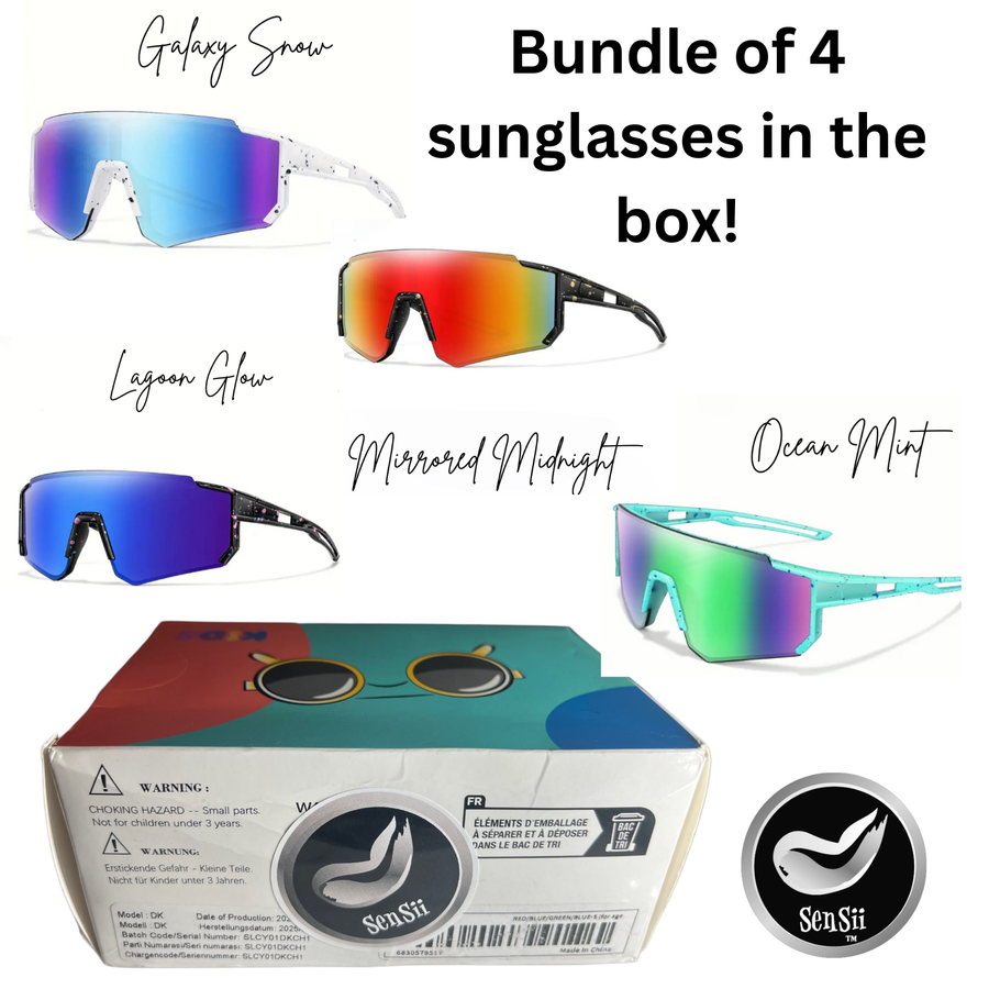 Protect little eyes in style! SAVE!   Pay for 2 and get 4!