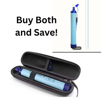 Buy the Combo! Official LifeStraw + Tough Carry Case – Clean Water Anywhere!
