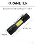 USB Rechargeable Mini Flashlight – Pocket-Sized Power, Big Performance