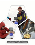 🔥 Portable Camping Stove Kit – Cook Like a Pro in the Wild 🍳🏕️