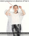 Disposable Rain Ponchos 🌧️🎒Under R10!