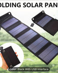 ☀️ 60W Foldable Solar Panel Charger – Power Anywhere!