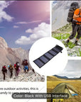 ☀️ 60W Foldable Solar Panel Charger – Power Anywhere!