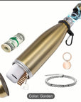 🌟 Store Cash, Jewelry of other items in Stealth Hydration Bottle 🚰✨