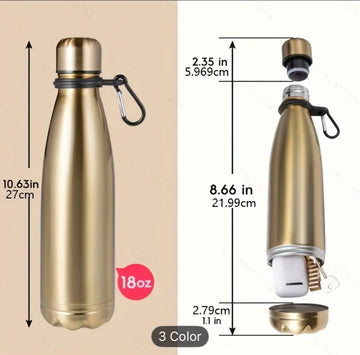 🌟 Store Cash, Jewelry of other items in Stealth Hydration Bottle 🚰✨