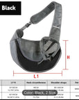 Breathable Pet Crossbody Backpack!