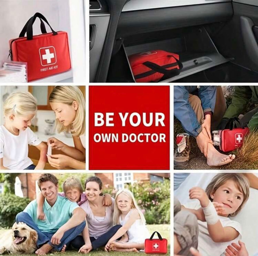 Be Ready for Any Emergency – 210pcs Portable First Aid Kit