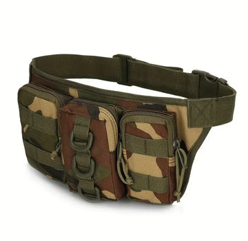 🎒 Multi-Compartment Sports Waist Pack