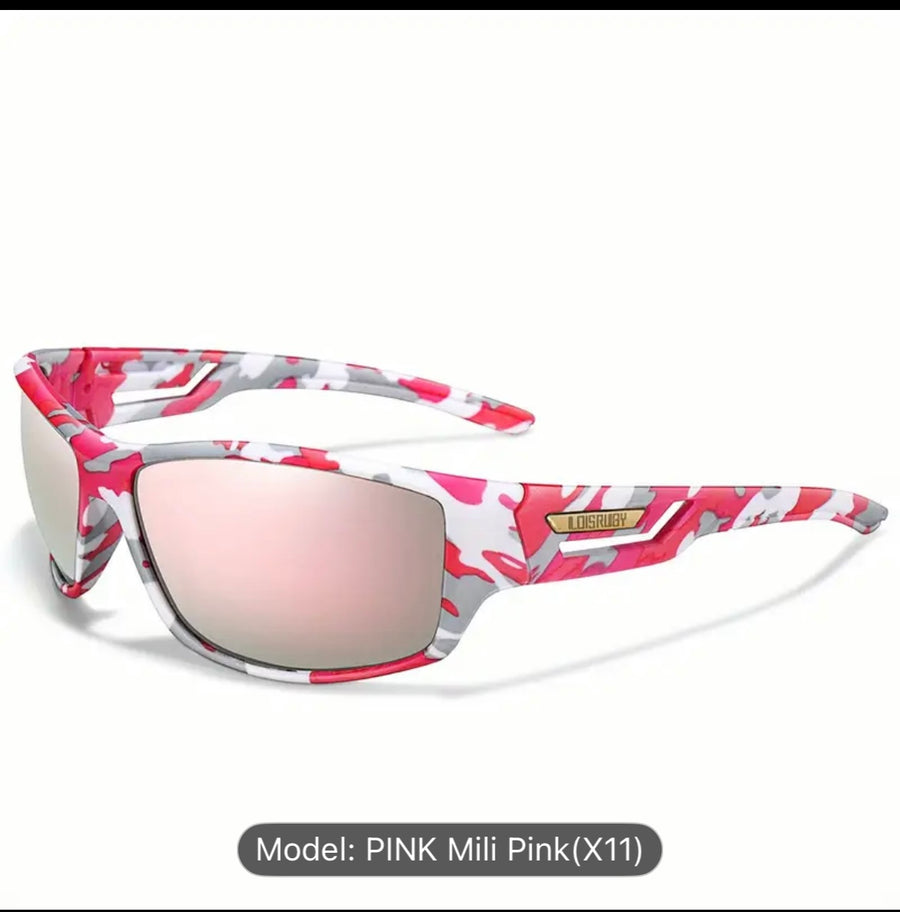 🌟 LOISRUBY Military-Style Polarized Sports Glasses 🕶️💪🇺🇸