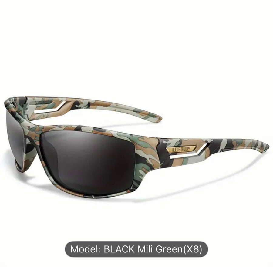 🌟 LOISRUBY Military-Style Polarized Sports Glasses 🕶️💪🇺🇸
