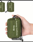 2pcs Sleeping Bivy Sacks with Reflective Blanket