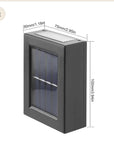 🌟 Solar Fence & Wall Lights – Warm Glow Edition 🌞💡🏡