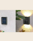 🌟 Solar Fence & Wall Lights – Warm Glow Edition 🌞💡🏡